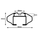Green Valley dakdrager Trax geschikt voor Suzuki SX4 vijfdeurs (2006-2014)