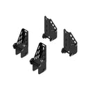 Cruz 4x Laadstoppers 10cm hoog - Cruz Cargo Staal -1