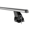 Menabo dakdragerset Omega aluminium geschikt voor Fiat Panda (2012-2020)