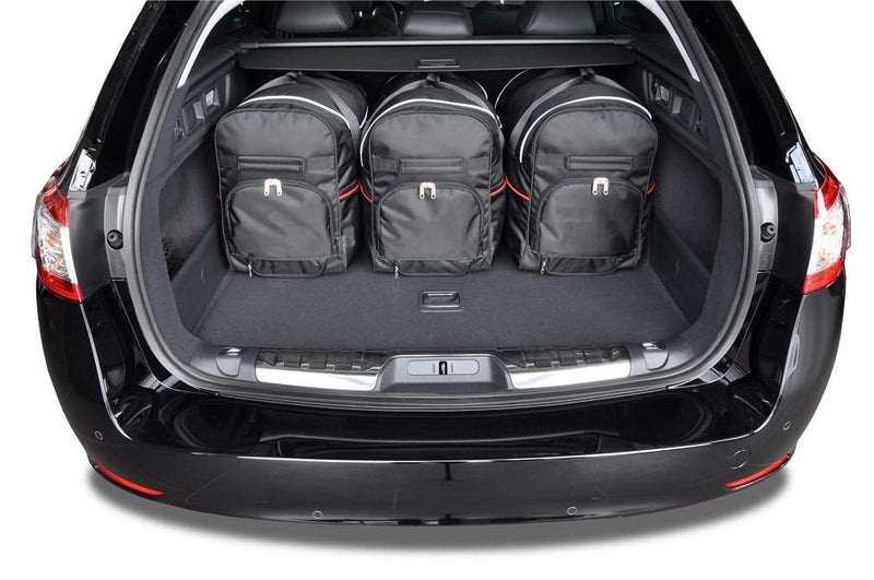 Kjust reistassenset geschikt voor Peugeot 508 (I) SW stationwagen (2011-2014)