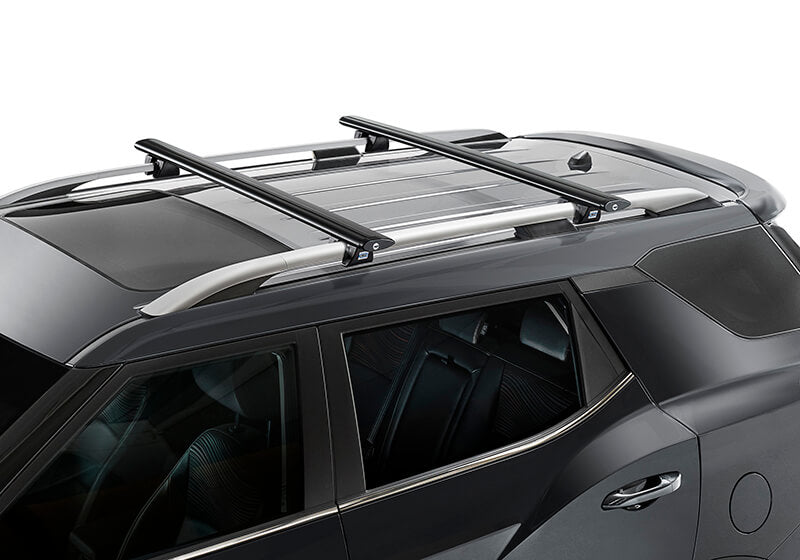 Cruz dakdragerset Airo R Dark geschikt voor Kia Sportage (I) vijfdeurs (1994-2004)
