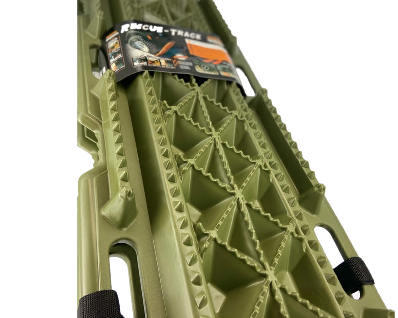 Off-road anti slip plaat legergroen 121X35cm-2