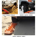 Off-road wegrij matten oranje 121x35cm-3