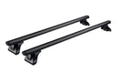 Cruz Cargo Aluminium Zwart geschikt voor Citroen Jumper L1/H1 (2006-)-1