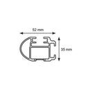 Cruz Cargo Aluminium Zwart geschikt voor Fiat Ducato L2/H2 (2006-)-5