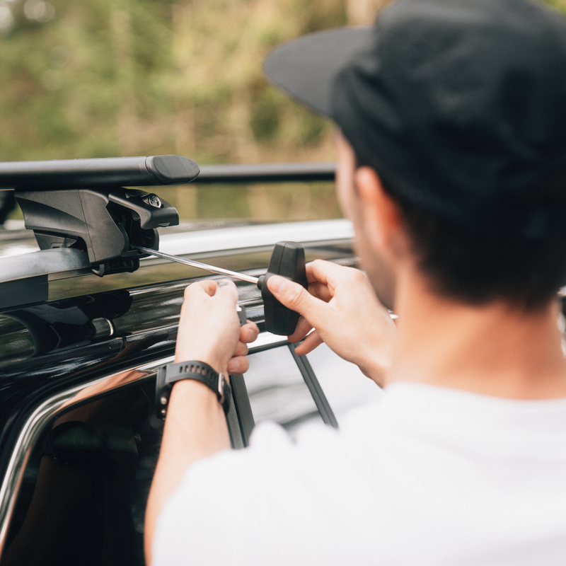 Atera dakdrager Signo zwart geschikt voor Isuzu D-Max dubbele cabine (2011-2020)