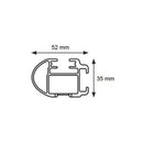 Cruz Cargo Aluminium Zwart geschikt voor Renault Trafic L1/H1 (2001-2014)