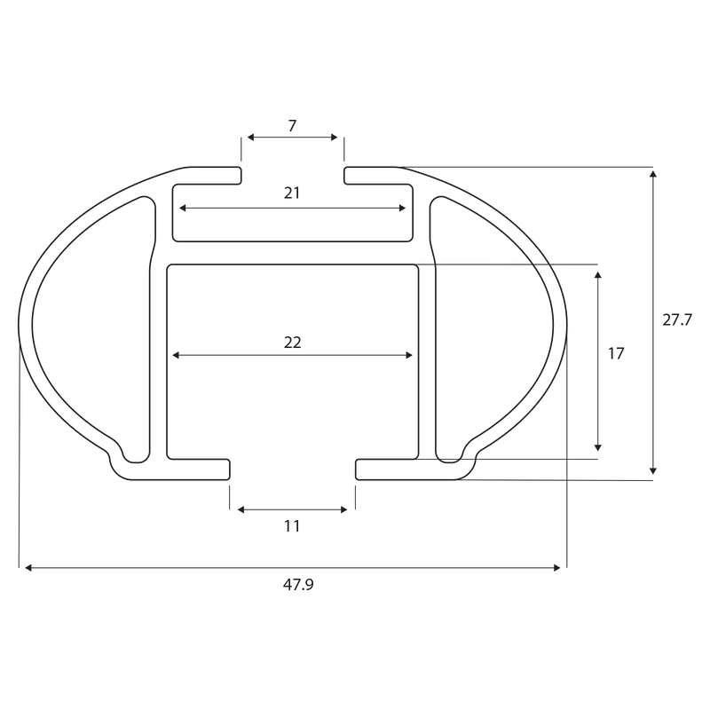 Menabo dakdrager Tiger geschikt voor BMW X6 (G06) (2019-)